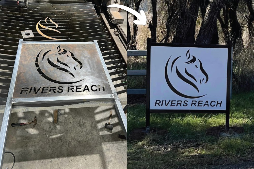 From a logo -